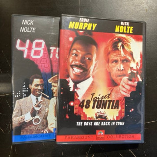 48 tuntia / Toiset 48 tuntia 2DVD (VG+-M-/M-) -toiminta-